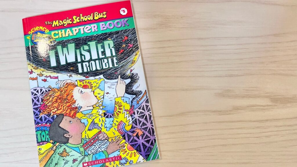 マジックスクールバスのチャプターブックの写真。